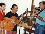 Em Saint Martin (Antilhas Francesas): jam session (1997)