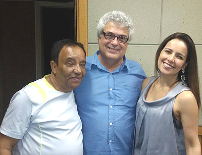 Marcia Calmon, Tranka Oliveira e Ricardo Britto